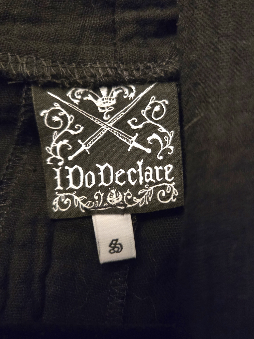 I Do Declare Orthia Wrap Jacket Bise Sleeve Vintage Victorian Goth - Picture 4 of 7